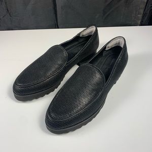 Donald Pliner black loafers NEW size 11m
